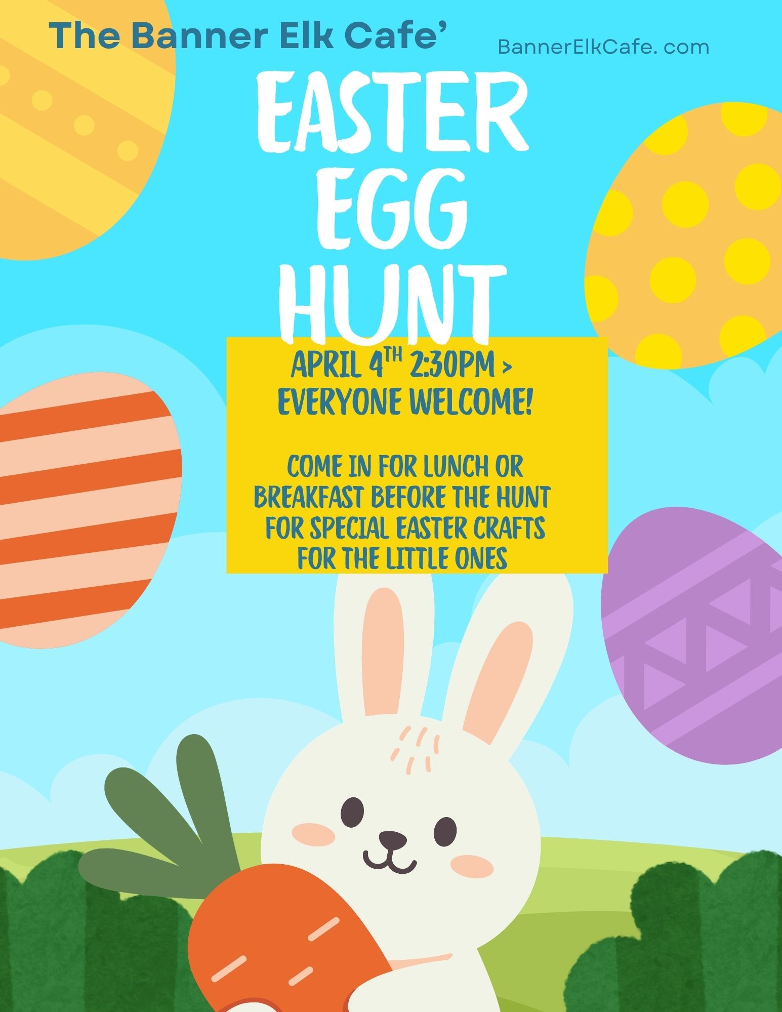Easter Egg Hunt April 4